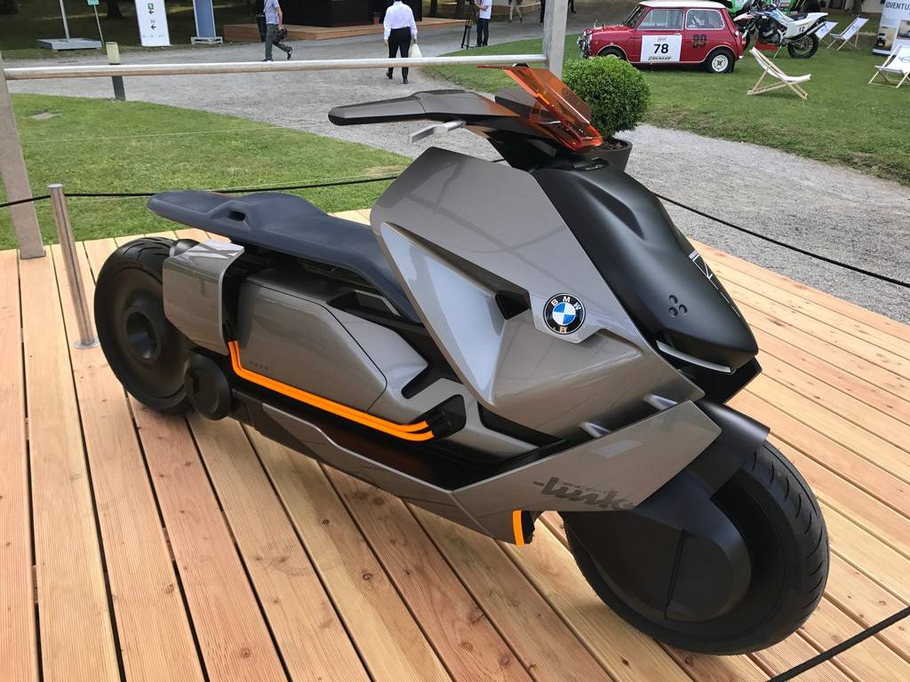 BMW Motorrad Concept Link Villa Este Tre Quarti